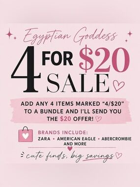 4/$20 SALE 💖 Bundle Deal | Zara, AE, Abercrombie + More l Summer Vacation